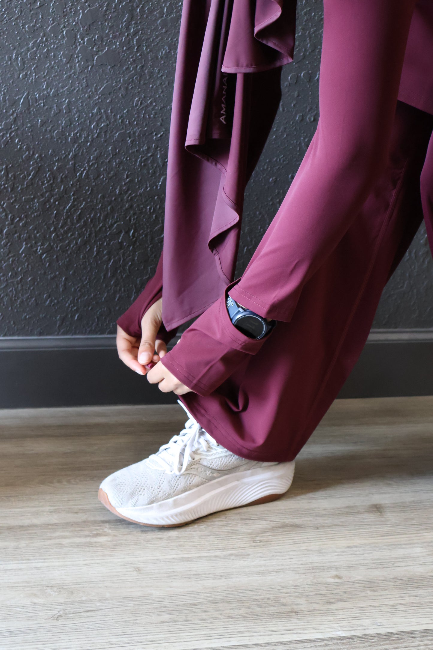 Amanah Essentials Pants - Maroon