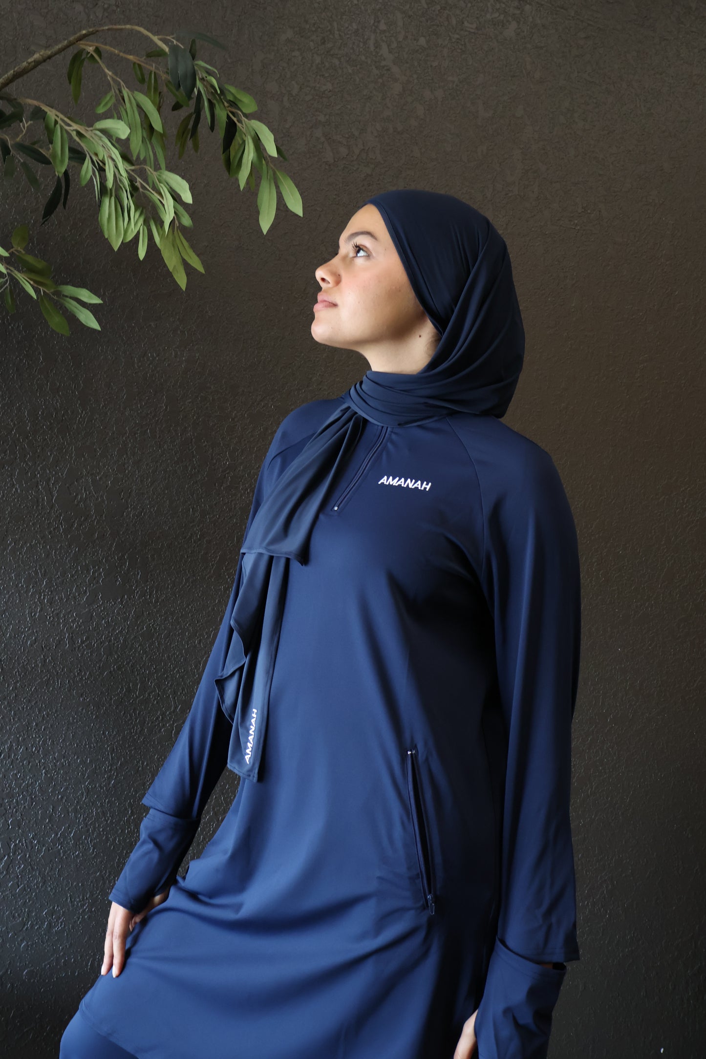 Amanah Essentials Top - Navy